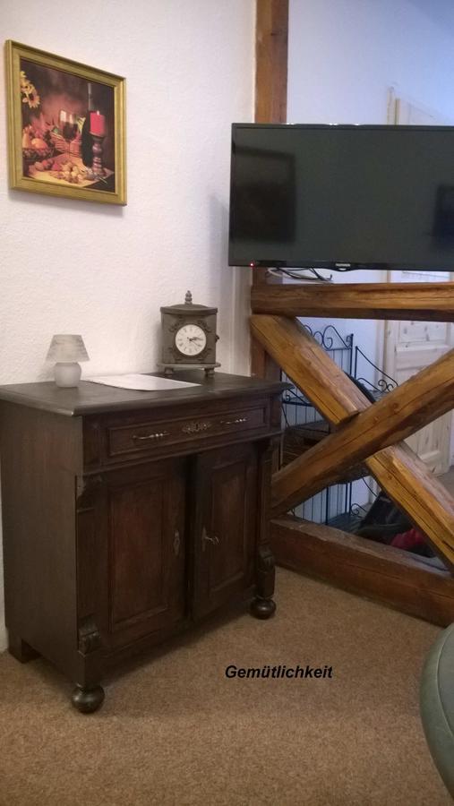 Ferienwohnungen Im Fachwerkhaus Quedlinburg Bagian luar foto